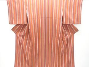 縞模様小紋着物